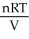 Dalton's law of partial pressure is: P = .