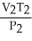 <strong>What is the proper form of the combined gas law?</strong> A) = B) = C) = D) = E)none of the above