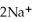   (aq)+ 2Na (s)→ Ca (s)+   (aq)is a spontaneous reaction. Activity Series =  <div style=padding-top: 35px> 