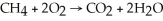 <strong>Identify the reducing agent in the following reaction:   .</strong> A)CH<sub>4</sub> B)O<sub>2</sub> C)CO<sub>2</sub> D)H<sub>2</sub>O E)none of the above <div style=padding-top: 35px> 