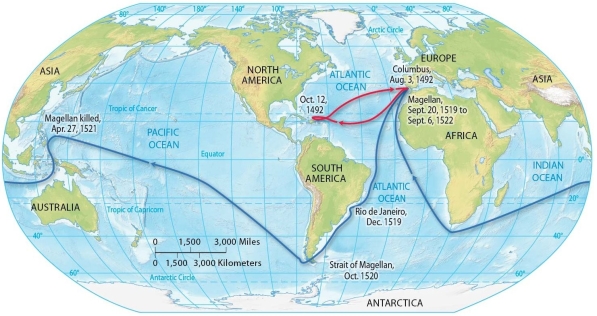 List some of the major achievements of Captain James Cook.
