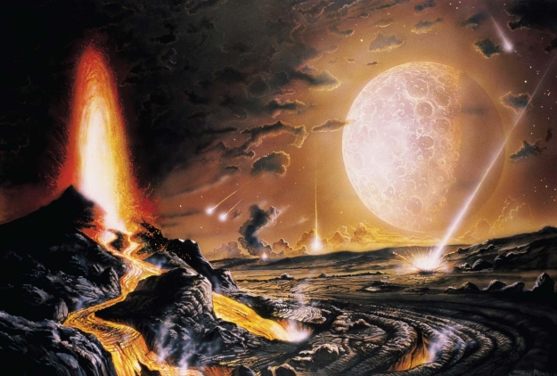 Contrast oceanic and continental crust.