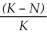 <strong>Exponential growth of a population is represented by dN/dt =</strong> A)   . B) rN. C) rN (K + N). D) rN   . E) rN   . <div style=padding-top: 35px> 