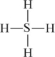 <strong>If an atom of sulfur (atomic number 16) were allowed to react with atoms of hydrogen (atomic number 1), which of the following molecules would be formed?</strong> A) S-H B) H-S-H C)   D)   E) H = S = H <div style=padding-top: 35px> 