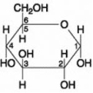 <strong>Use the following figure to answer the question. The molecule shown is ________.</strong> A) a hexose B) a pentose C) fructose D) maltose