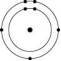 <strong>Which one of the atoms shown would be most likely to form a cation with a charge of +1?</strong> A) B) C) D)