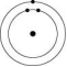<strong>Which one of the atoms shown would be most likely to form an anion with a charge of -1?</strong> A) B) C) D)