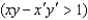 Mac Rowe doesn't sweat the petty stuff. In fact, he just cannot detect small differences. He consumes two goods, x and y. He prefers the bundle   to the bundle   if and only if   . Otherwise he is indifferent between the two bundles. a. Show that the relation of indifference is not transitive for Mac. (Hint: Give an example.) b. Show that the preferred relation is transitive for Mac.<div style=padding-top: 35px> 