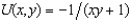 <strong>Charles's utility function is U(x, y) = xy. Anne's utility function is U(x, y) = 1,000xy. Diana's utility function is -xy. Elizabeth's utility function is   . Fergie's utility function is xy - 10,000. Margaret's utility function is   . Philip's utility function is x(y + 1). (The goods x and y are two very expensive goods. We leave you to speculate about what they are.) Which of these persons have the same preferences as Charles?</strong> A) Everybody except Diana B) Anne and Fergie C) Anne, Fergie, and Elizabeth D) None of them E) All of them <div style=padding-top: 35px> 