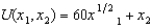 <strong>Ambrose's brother Sebastian has a utility function   . His income is $165, the price of good 1 (nuts) is $6, and the price of good 2 (berries) is $1. How many units of nuts will Sebastian demand?</strong> A) 25 B) 23 C) 35 D) 21 E) 48 <div style=padding-top: 35px> 