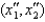 <strong>At prices (p1, p2) = ($4, $1), George buys the bundle (x<sub>1</sub>, x<sub>2</sub>) = (10, 20). At prices = ($1, $4), he buys the bundle = (4, 14). At prices , he buys the bundle = (20, 10). If his preferences satisfy the strong axiom of revealed preferences, then it must be that</strong> A) 10< 10. B) 10< 8. C) 8p<sub>1 </sub>> 8p<sub>2</sub>. D) =. E) None of the above.