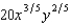 <strong>A firm has the production function f(x, y) = . The slope of the firm's isoquant at the point (x, y) = (20, 40) is (pick the closest one)</strong> A) -3. B) -0.67. C) -1.50. D) -0.50. E) -0.25.