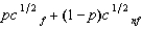 <strong>(See Problem 2.) Willy's only source of wealth is his chocolate factory. He has the utility function , where p is the probability of a flood, 1 - p is the probability of no flood, and c<sub>f</sub> and c<sub>nf</sub> are his wealth contingent on a flood and on no flood, respectively. The probability of a flood is p = . The value of Willy's factory is $300,000 if there is no flood and 0 if there is a flood. Willy can buy insurance where if he buys $x worth of insurance, he must pay the insurance company $ whether there is a flood or not, but he gets back $x from the company if there is a flood. Willy should buy</strong> A) enough insurance so that if there is a flood, after he collects his insurance, his wealth will beof what it would be if there is no flood. B) enough insurance so that if there is a flood, after he collects his insurance, his wealth will beof what it would be if there is no flood. C) no insurance since the cost per dollar of insurance exceeds the probability of a flood. D) enough insurance so that if there is a flood, after he collects his insurance, his wealth will be the same whether there is a flood or not. E) enough insurance so that if there is a flood, after he collects his insurance, his wealth will beof what it would be if there is no flood.