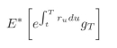 What complications arise when computing   for interest rate derivatives such as options?<div style=padding-top: 35px> 