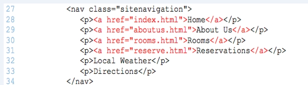 <strong> Referring to the figure above, the code shows ____ links.</strong> A) relative B) absolute C) parent D) child