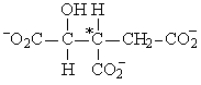 <strong>If acetyl-CoA labeled with <sup>14</sup>C, as shown in the figure to the right, were used as the substrate for the citric acid cycle, which of the following intermediates would be produced during the first round of the cycle?  </strong> A)   B)   C)   D)   E)   <div style=padding-top: 35px> 