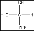 <strong>The figure at right represents an intermediate in the reaction catalyzed by which of the following enzymes?  </strong> A)enolase B)aldolase C)pyruvate decarboxylase D)glyceraldehyde-3-phosphate dehydrogenase E)lactate dehydrogenase <div style=padding-top: 35px> 