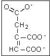 <strong>Considering the reactions within the citric acid cycle, which of the following molecules will be produced from the intermediate pictured on the right?  </strong> A)citrate B)isocitriate C)succinate D)succinyl-CoA E)α-ketoglutarate <div style=padding-top: 35px> 