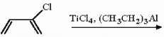 Draw the structure of the polymer produced in the following reaction.  <div style=padding-top: 35px> 