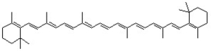 How many molecular orbitals are needed to represent the conjugated pi system of β-carotene?