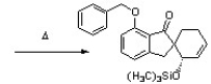 The following Diels-Alder reaction was featured in Tet. Lett. 2011, 960. Predict the structure of the starting materials.
