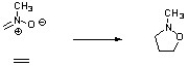 Indicate whether the following cyclization, conducted under thermal conditions, is symmetry allowed. Justify your answer by showing whether the overlapping orbitals in the transition state generate a symmetry-allowed or symmetry-forbidden scenario. Treat ethylene as the nucleophile.
