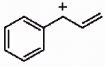 Draw the important resonance forms for the structure shown below.