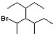 <strong>Identify the correct IUPAC name for each compound shown below. </strong> A) 2-bromo-3-sec-butyl-4-ethylhexane B) 2-bromo-4-ethyl-3-sec-butylhexane C) 3-(1-bromoethyl)-2,4-diethylhexane D) 4-(1-bromoethyl)-3-ethyl-5-methylheptane E) 4-(1-bromoethyl)-5-ethyl-3-methylheptane