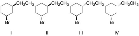 Which line-angle formula corresponds to the chair conformation shown below?    