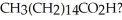 How would you prepare CH<sub>3</sub>(CH<sub>2</sub>)<sub>14</sub>CH<sub>2</sub>Br from palmitic acid,
