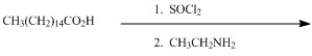 Provide the major organic product of the following reaction sequence.