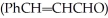What two organic starting materials are required to produce cinnamaldehyde via a crossed aldol condensation followed by dehydration?