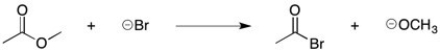 Explain while this reaction won't proceed as it is written in the forward direction.  <div style=padding-top: 35px> 