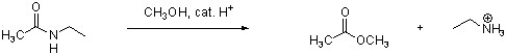 Provide an arrow pushing mechanism for the following reaction. Show all intermediate structures and formal charges. You do not need to show resonance structures.