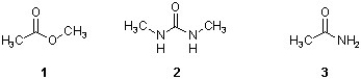 <strong>Which sequence ranks the following carboxylic acid derivatives in order of increasing rate of hydrolysis?  </strong> A) 2 < 3 < 1 B) 3 < 2 < 1 C) 2 < 1 < 3 D) 1 < 3 < 2 <div style=padding-top: 35px> 
