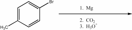 Provide the major organic product of the following reaction.