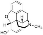 <strong>The structure of morphine is shown below. The amine in morphine is classified as ________. </strong> A) 1° B) 2° C) 3° D) aryl