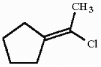 <strong>Which of the following best describes the geometry about the carbon-carbon double bond in the alkene below? </strong> A) E B) Z C) neither E nor Z