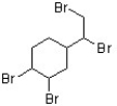 The flame retardant below has been found to be an androgen agonist and may have a contribution to an increasing rate of occurrence of prostate cancer (J. Med. Chem. 2006, 7366). What is the correct term that describes the relative position of the bromides in this structure?