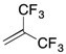<strong>The monomer shown below, 1,1-bistrifluoromethylethylene, undergoes polymerization via: </strong> A) anionic polymerization B) cationic polymerization C) radical polymerization D) chain-growth polymerization