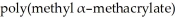 Provide the structure of the monomer from which is formed.