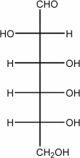 Draw the Haworth structure of the α-pyranose form of the monosaccharide shown below.