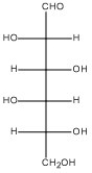 Draw the Haworth structure of the α-pyranose form of the monosaccharide shown below.