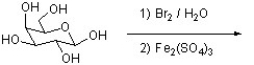 Draw the product of the following reaction in a Fischer projection.  