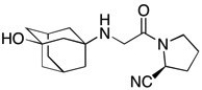 <strong>Vildagliptin is a recently released antidiabetic drug (J. Med. Chem. 2010, 7902). How many elements of unsaturation are in Vildagliptin? </strong> A) 4 B) 5 C) 6 D) 7