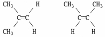Are the two compounds shown below best described as cis-trans isomers, constitutional isomers, or not isomeric?