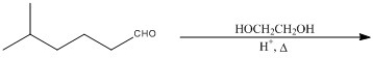 What product will result from the reaction shown?  