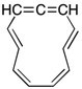 Even assuming the molecule below is planar, it would still be classified as non-aromatic. Why?