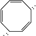 Classify the compound below as aromatic, antiaromatic, or nonaromatic. Assume planarity of the π network.