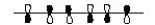 <strong>Which of the following represents the highest occupied molecular orbital for the conjugated pi system in Vitamin D<sub>3</sub>? </strong> A) B) C) D)